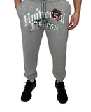 Grey Rose Track Pant