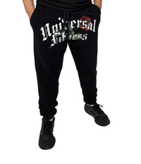 Black Rose Track Pant